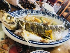 清蒸白水鱼-洞天食府(北大街店)