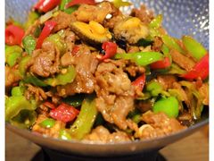 鲍鱼辣椒炒肉-花舍·新派粤菜·西餐·下午茶(亚运村·鸟巢店)