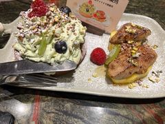 焦糖凤梨鹅肝抹茶塔-炙柒Sekinana·精致料理 烧鸟·铁板烧(海上世界店)