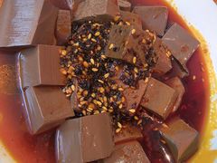 滑嫩鸭血-半天妖烤鱼(西直门凯德mall店)