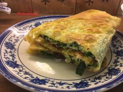 韭菜蛋饼-老客满蛋饼(双塔市集店)