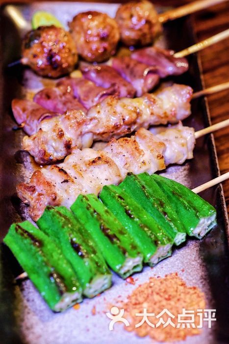 凛火酒藏日式料理居酒屋(锦绣路店)烤串五种拼盘图片 - 第8张