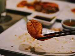 芥末开片虾-大渔铁板烧(花园道店)