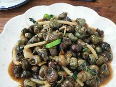 紫苏酸笋炒田螺-南记食粥坊·宵夜大排档(莲花总店)