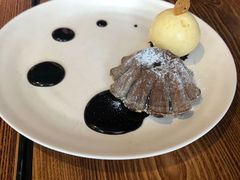 JG巧克力蛋糕，意式香草冰淇淋-Mercato莫卡多露台餐厅与酒吧(K11店)