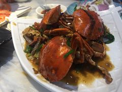 姜葱炒膏蟹-桥东喜碧海鲜街(水东街店)