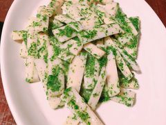 荠菜口蘑炒春笋-湖滨28中餐厅·西湖宴·杭州君悦酒店