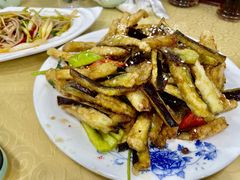 风味茄子-春水锅贴·传统鲁菜(大明湖店)