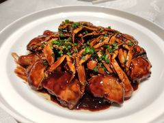 毛蟹炒年糕-绍兴饭店(大宁店)