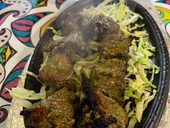 绿色烤羊肉-Santoor 萨都里印度餐厅(北锣鼓巷店)