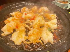 蒜蓉粉丝虾-绿茶餐厅(蓝色港湾店)