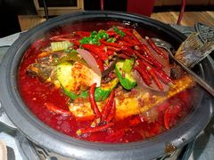 -探鱼·鲜青椒爽麻烤鱼(北京路天河城店)