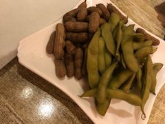 花生毛豆拼盘-胖太太四川麻辣排骨串(镇江路分店)