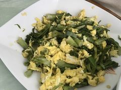 刺老芽炒笨鸡蛋-横道佛手居筋饼店