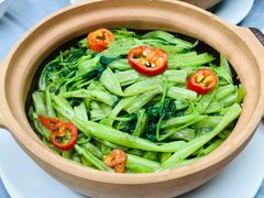 虾酱通菜-凤城康记饭店