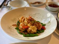 蜜豆如意XO酱炒虾球-宝丽轩中餐厅BAOLIXUAN