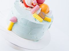 -咖咖熊蛋糕定制·蓝风车动物奶油