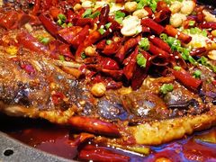 香辣味烤鱼-鸣记脆皮烤鱼·海鲜烤鱼(三八广场店)