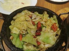 炝炒手撕包菜-花椒笑成都小馆(百脑汇店)