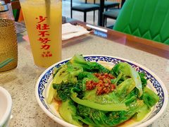 xo酱炒生菜-七爷清汤腩·港式茶餐厅(世博店)