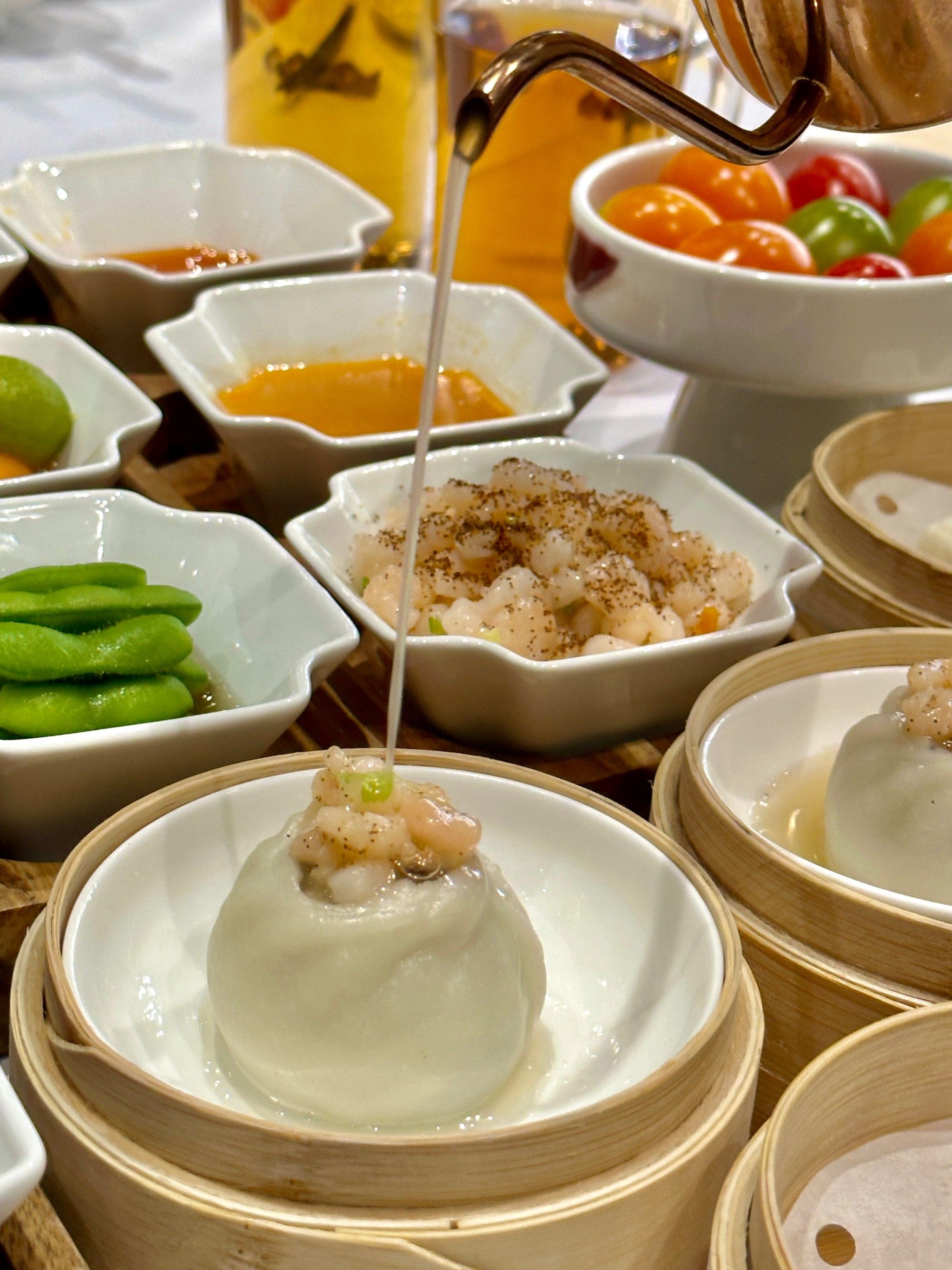 夏日苏州平江路观前街旅游一定要吃的苏式五虾面