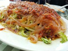 蒜蓉粉丝娃娃菜-烁佳海鲜大馅饺子