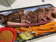 原汁低温炖IBP红标牛小排配时令蔬菜-K·Kitchen KK牛扒厨房(江南西店)