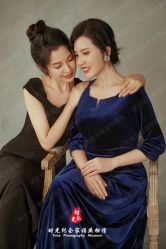 -时光纪亲子全家福照相馆(静安店母女写真父母纪念照)