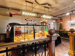 面包甜点陈列柜-秋林西餐厅(总店)
