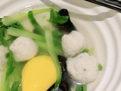葱花鱼圆汤-大壶春生煎(四川中路店)
