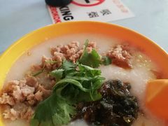 碎肉皮蛋粥-汉记靓粥