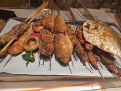 -宝记烧烤·碳锅羊肉·羊蝎子火锅·夜食社(文体路创始店)