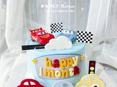 -卡比儿童蛋糕·心意定制·低脂零卡糖动物奶油FancyBALLOON(滨海店)