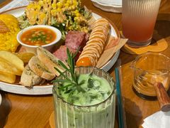 小山园抹茶拿铁-Rosemary·纽西兰简餐(江南西店)