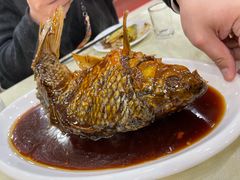 罾蹦鲤鱼-奥华餐厅·老张记(台基厂店)
