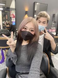 -藤野造型专业烫染接发