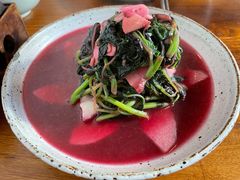 素炒红苋菜-汤厨(五道营店)