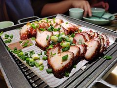 绿茶葱香烤肉-绿茶餐厅