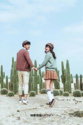 俏皮可爱-巴黎婚纱摄影工作室