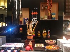 自助取餐区-上海锦江汤臣洲际大酒店壹阶层