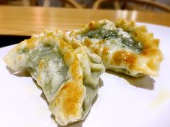 韭菜饺子（煎）-冰泉豆浆馆(阳朔店)