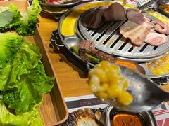 招牌芝士扇贝-青瓦炭韩潮烤肉(花园道店)