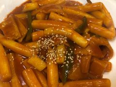 鱼饼炒年糕-桃园中华料理炸酱面(燕儿岛路店)