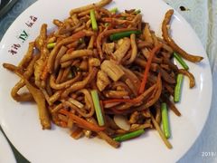 木须炒拨鱼-晋阳饭庄(虎坊桥店)