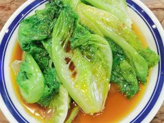 白灼生菜-廣九广味食堂-猪肚鸡火锅(曼哈顿店)