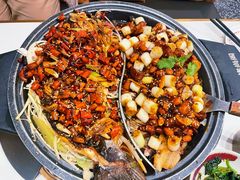 宫保鸡丁烤鱼（清江鱼/斤）-锦尚阁烤鱼(望京新荟城店)