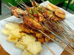 -傅记烤焰所盆盆蟹·海鲜烧烤·炭火烤鱼