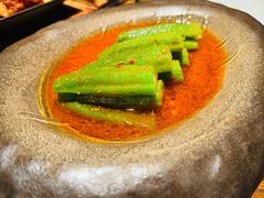 麻汁捞秋葵-Mountain House East Village 川山甲