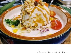 炸温泉蛋土豆泥沙律-仙隐小鹿中華の日料(正弘城店)