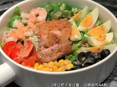 煎鸡胸低脂沙拉-将太无二·蓝鳍放题·北美寿司(领展购物广场中关村店)